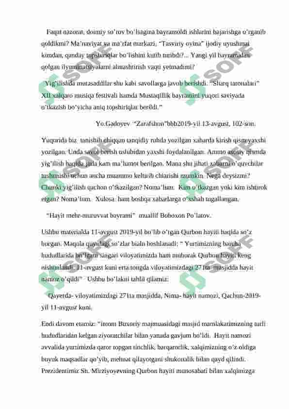 Samarqand viloyati markaziy nashrlari 8