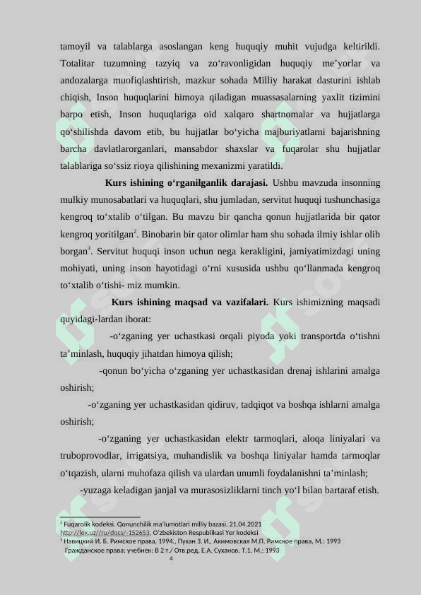 SERVITUT HUQUQI 5