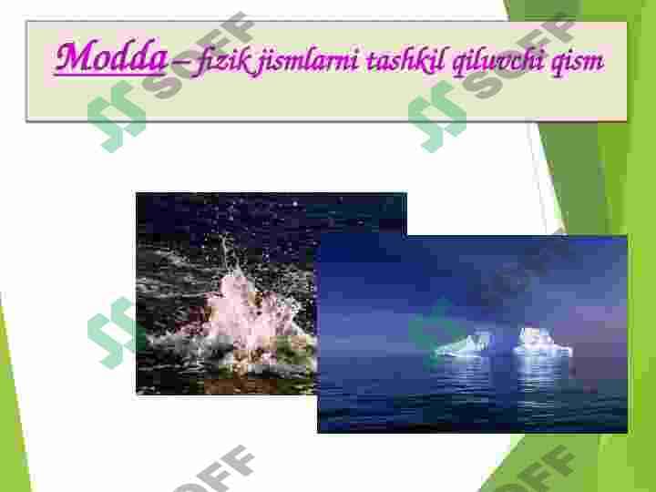 KIMYO FANINING RIVOJLANISH TARIXI PAYDO BO’LISHI MAQSADI. 7