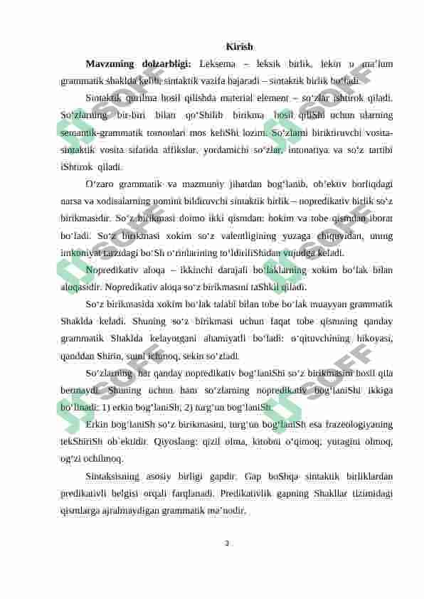 Sintaktik uslubiyat 3