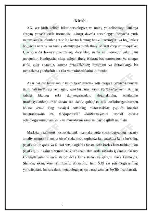 XXI asrdagi sotsiologik paradigmalar 2