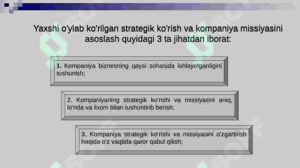 Strategiyani tuzish 4