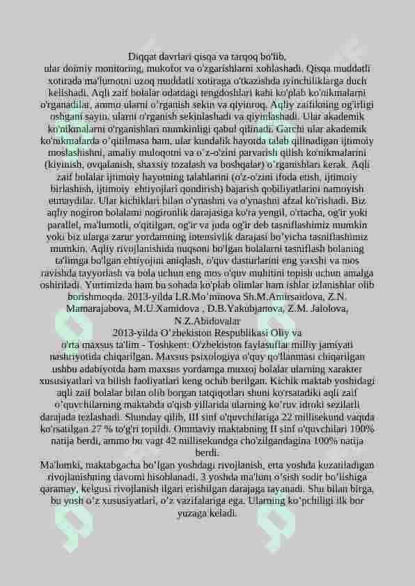 Aqli zaif oʻquvchilarning xissiy-irodaviy xususiyatlari 5
