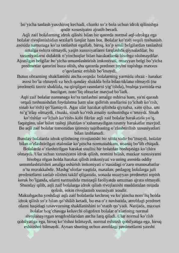 Aqli zaif oʻquvchilarning xissiy-irodaviy xususiyatlari 7