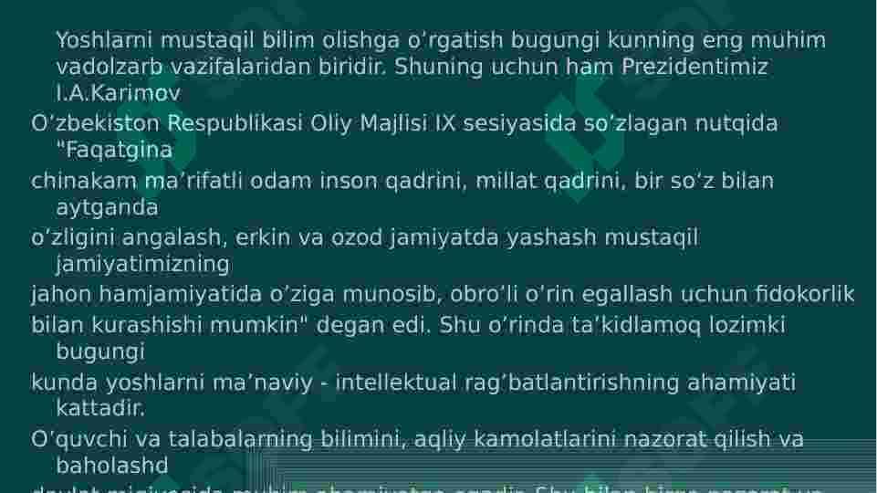 TA‘LIMNI TASHXIS ETISH 3