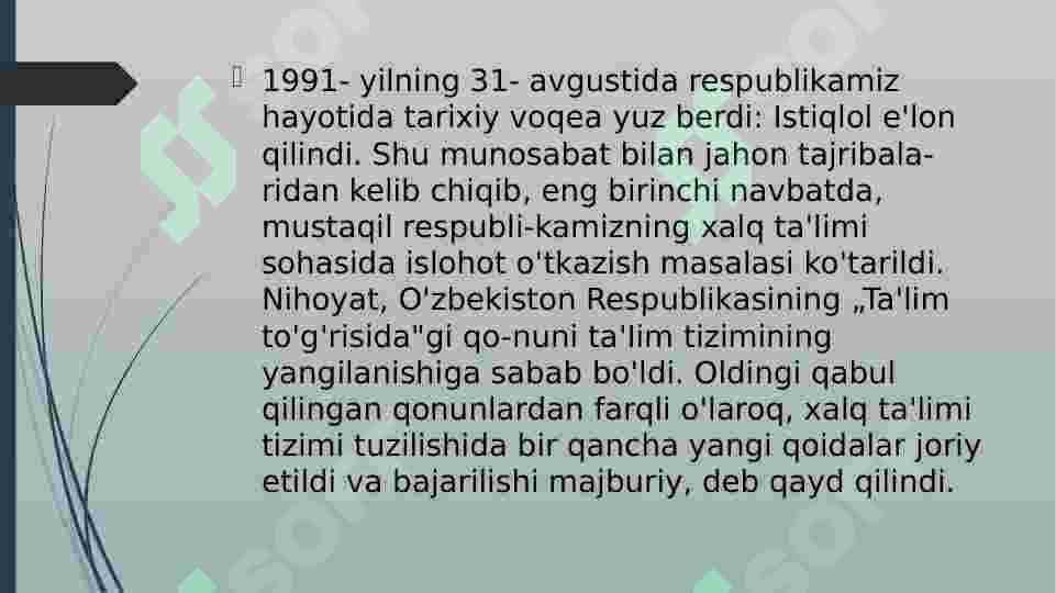TA’LIM TIZIMI 4