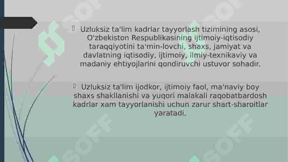 TA’LIM TIZIMI 7