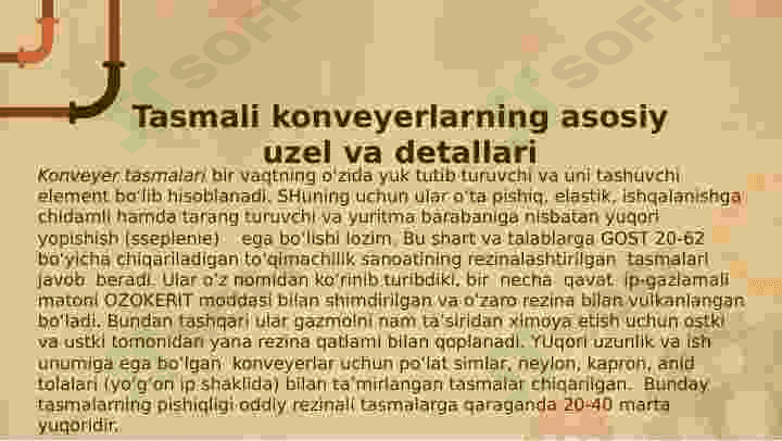 TASMALI (LENTOCHNE)KONVEYERLAR 6