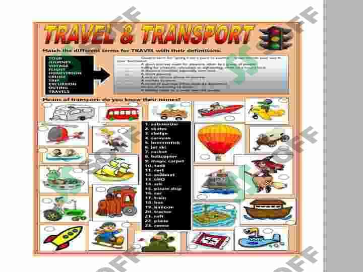 Travel and transportation 4