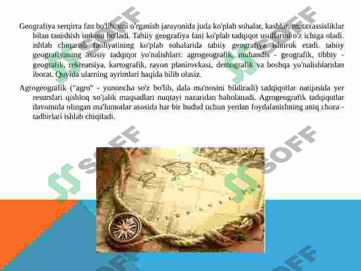 Tabiiy Geografik izlanishlar 3