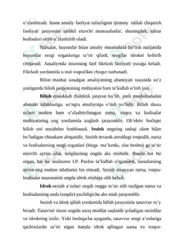 Ta'lim qonuniyatlari va tamoyillari 5