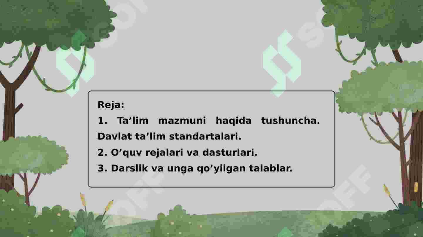Ta’limning mazmuni 2