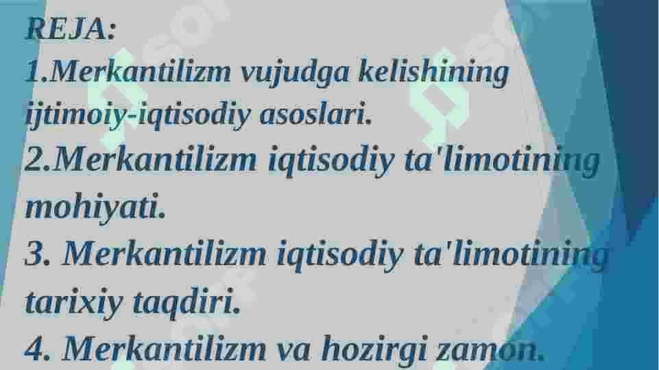 Merkantilizm 2