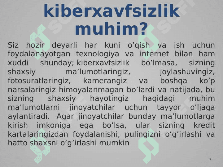 Kiberxavfsizlik sohasiga oid qonun hujjatlari tahlili. 7