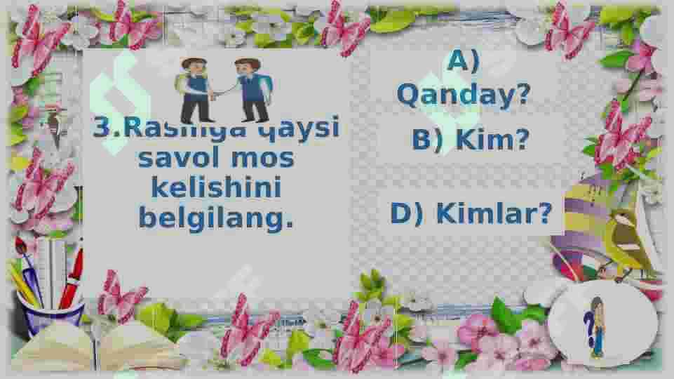 Test Ona tili 4