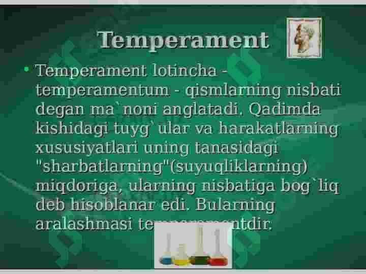 Temperament va biz 3