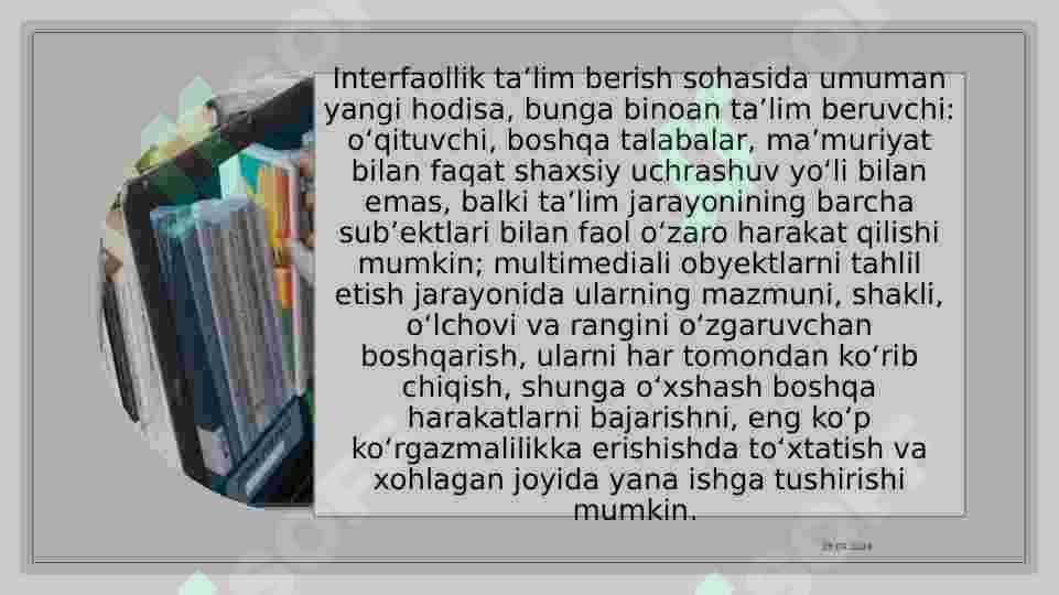 Ta’lim jarayoniga texnologik yondashuv 8