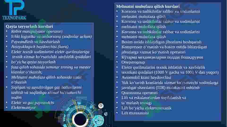 Texnopark "Oquv markazi" 4