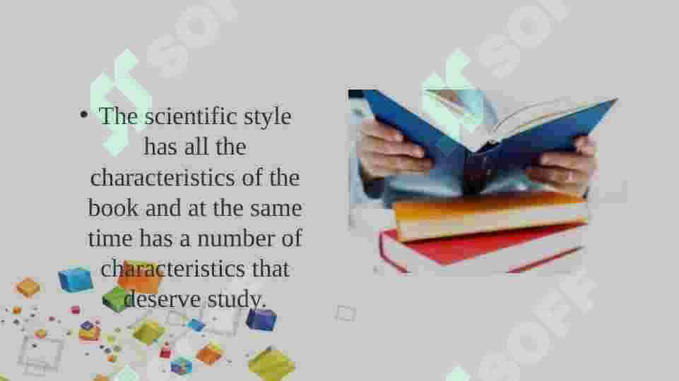 The Scientific style 2