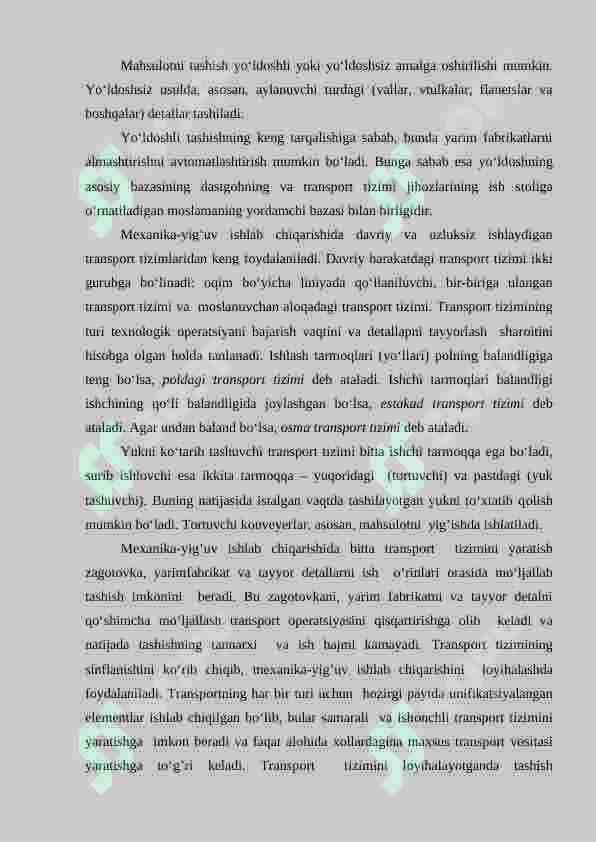 Transport tizimi 4