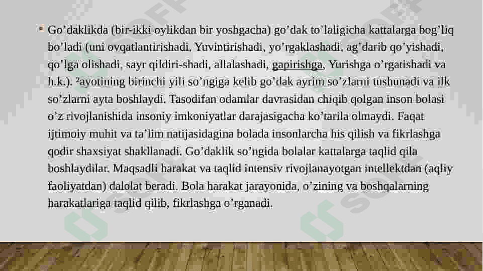 Tug'ilish davri inqirozi 4