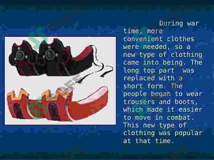 History Of Chinese Clothing         english 4