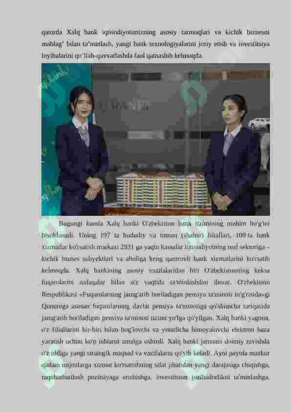 Xalq banki amaliyot hisoboti 4