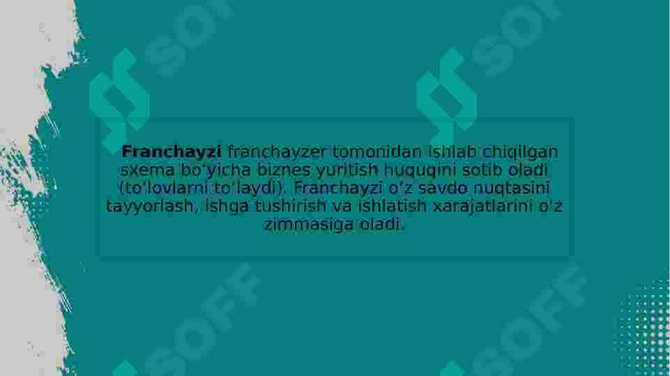 Xalqaro franchayzing 8