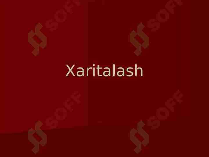 Xaritalash