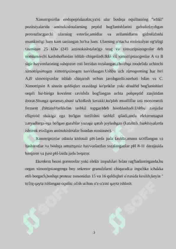 Ximotripsin fermentining tibbiyotda ahamiyati 3