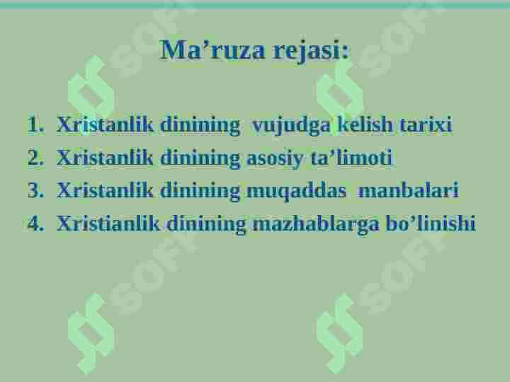 Xristianlik  dini 2