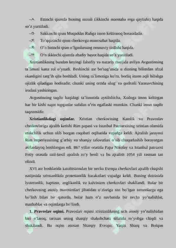 Xristianlikning vujudga kelishi 4