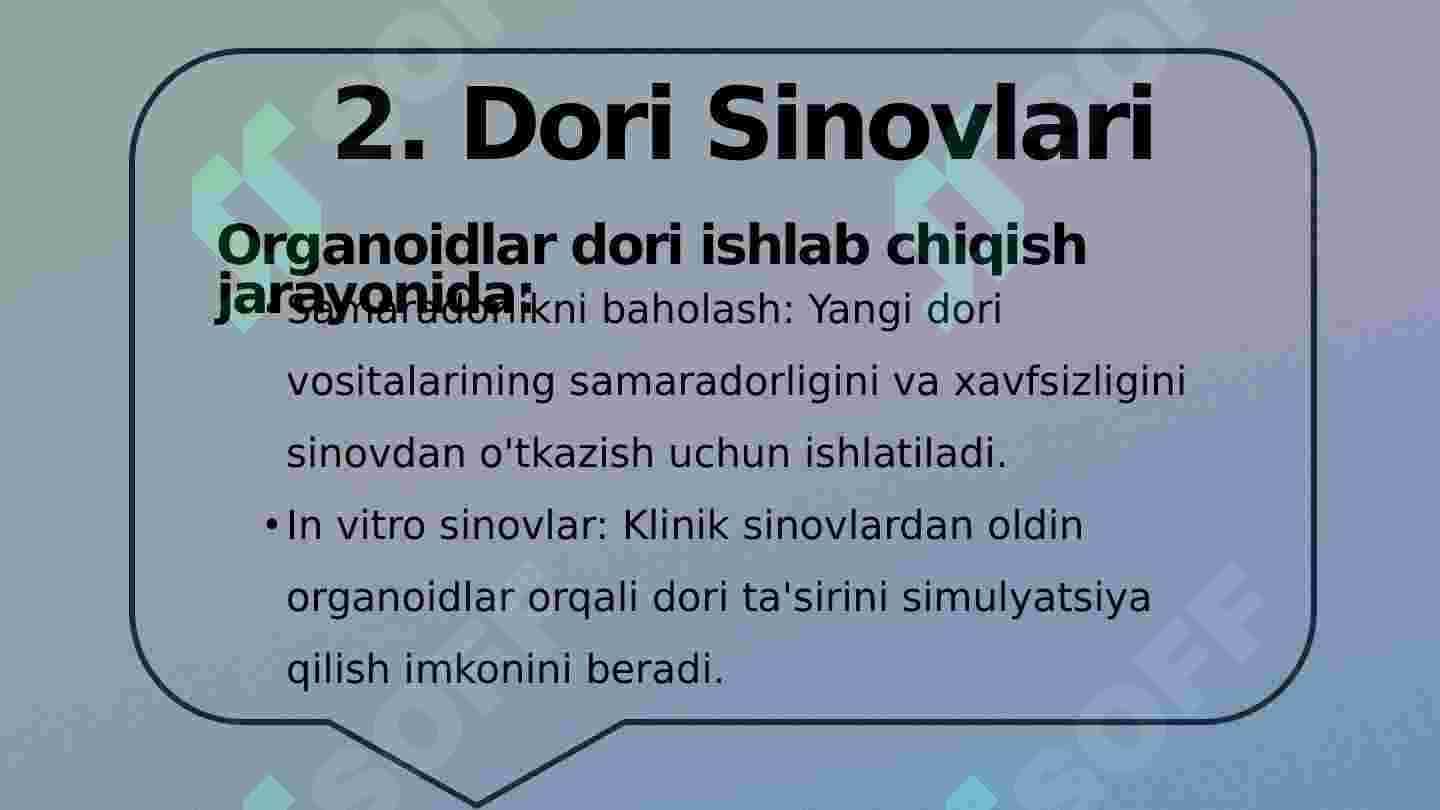 Xujayra Organoidlarining Tushunchasi 8