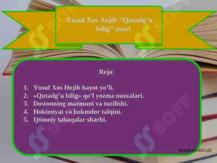Yusuf Xos Hojib