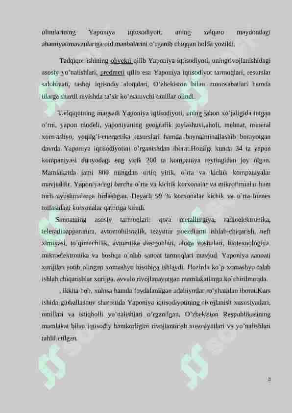 Yaponiya iqtisodiyoti 3