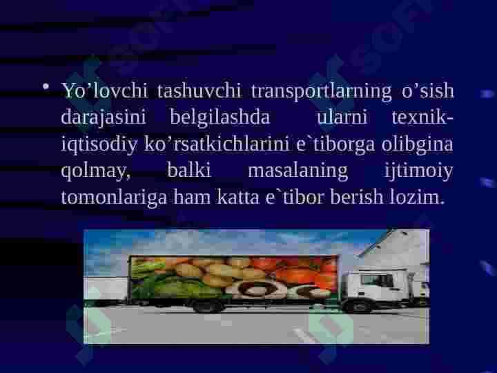 Yuk va odam tashish 2