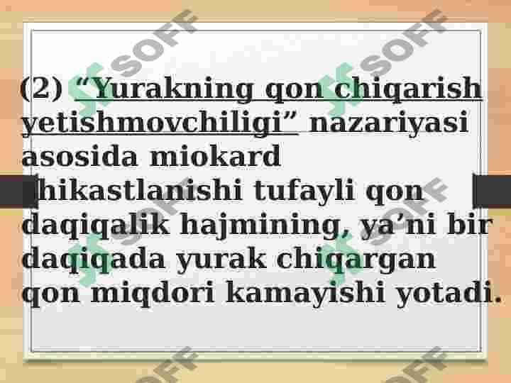 Yurak yetishmovchiligi 6