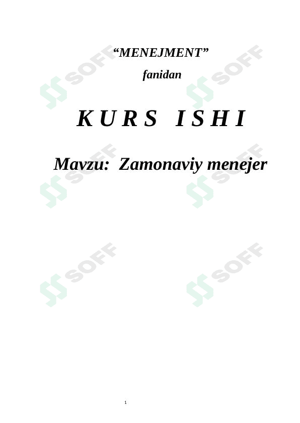Zamonaviy menejer 1