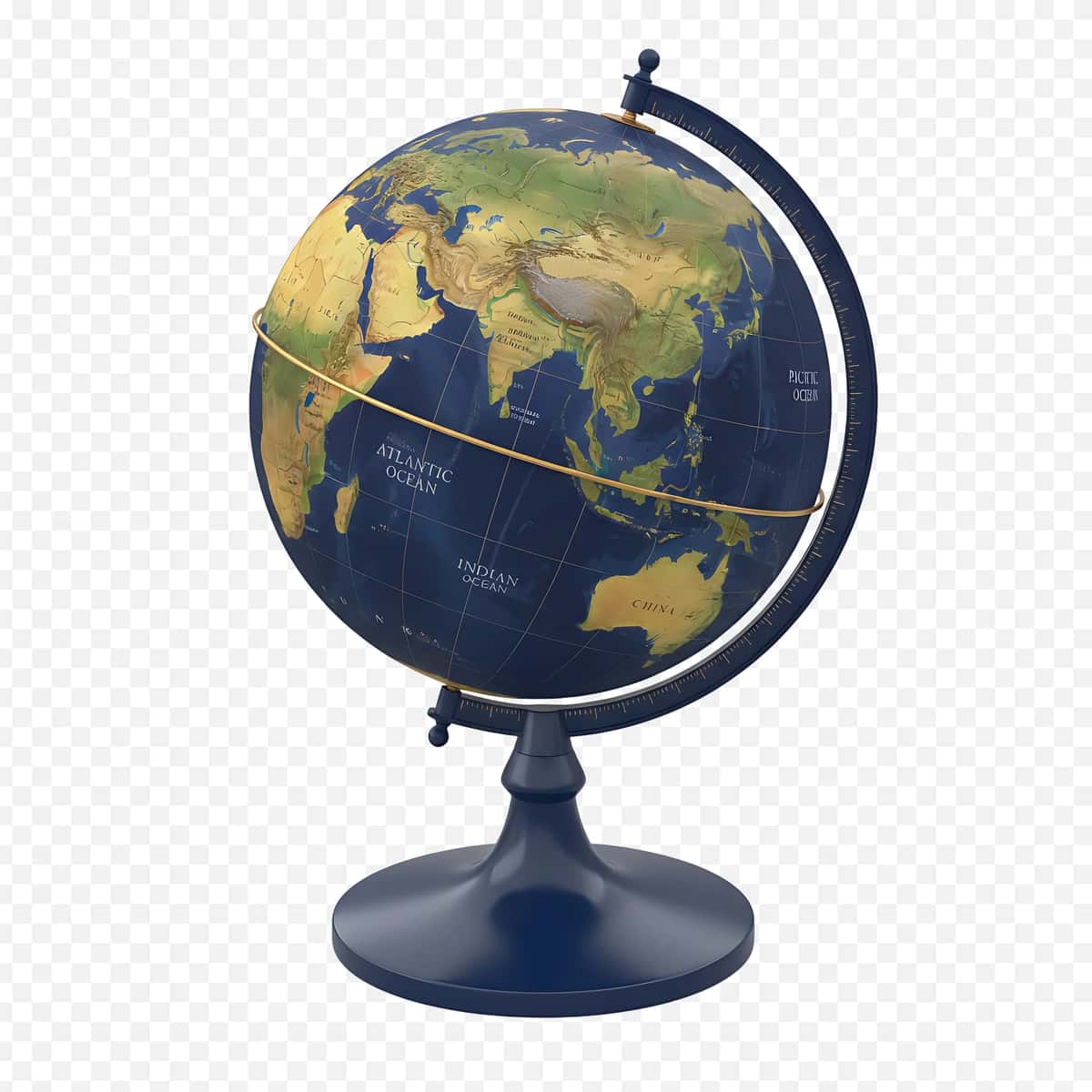 Haqiqiy globus stend | Realistic terrestrial globe stand 1