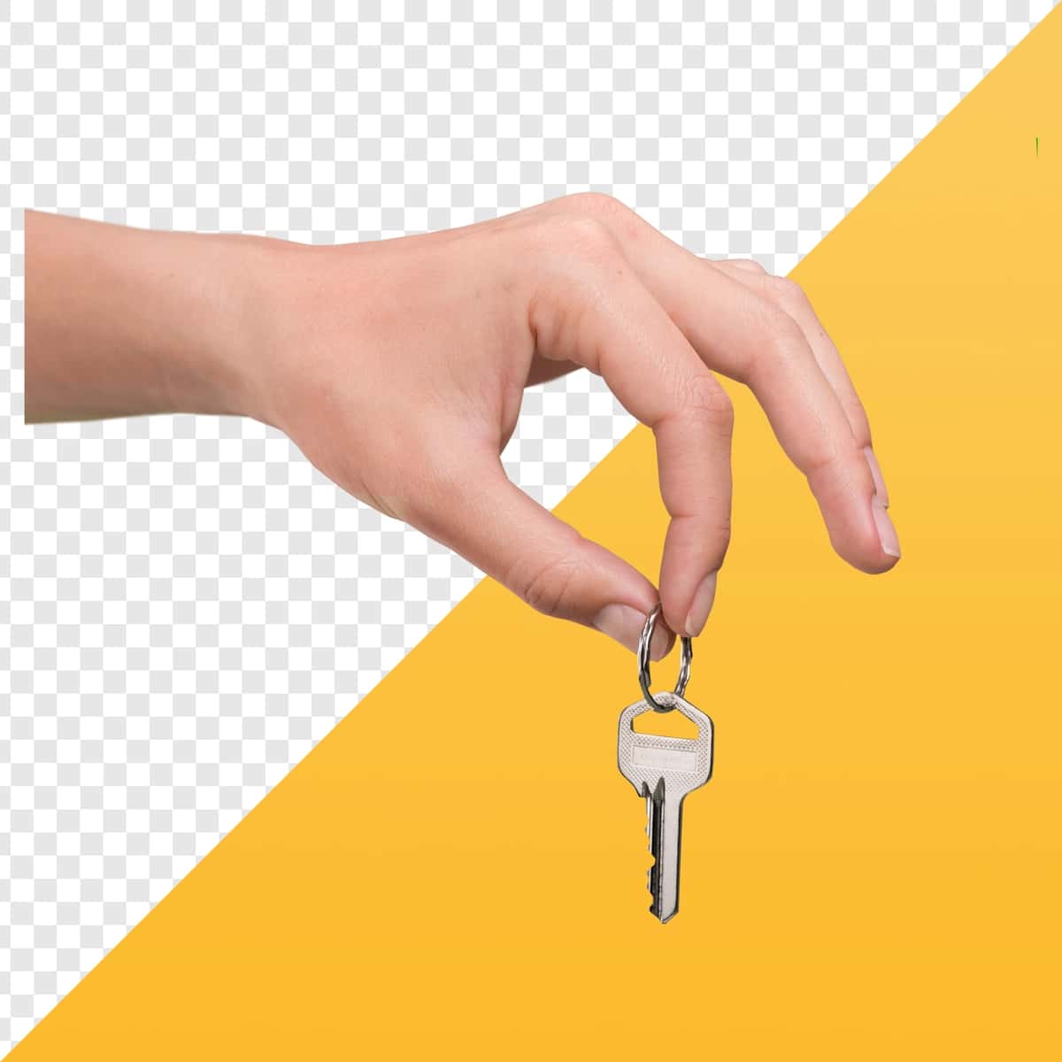 Qo'l kalitni ushlab turibdi | Hand is holding key 1