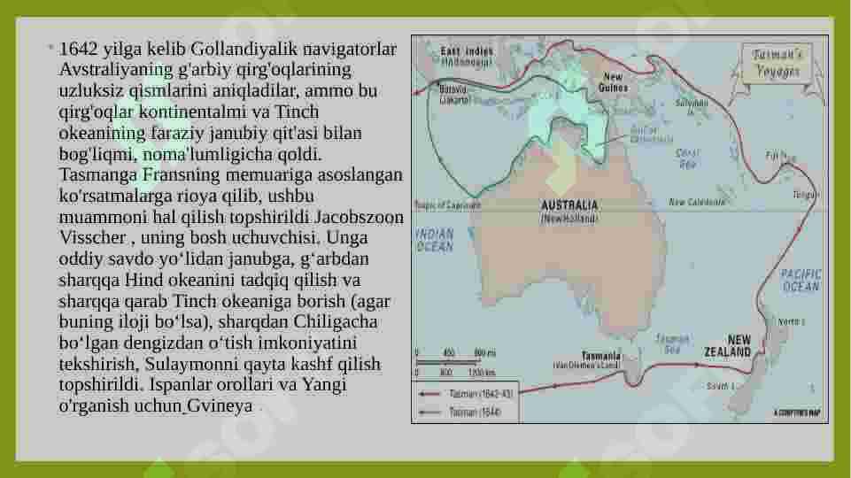Abel Tasman Hayoti va sayohati 4