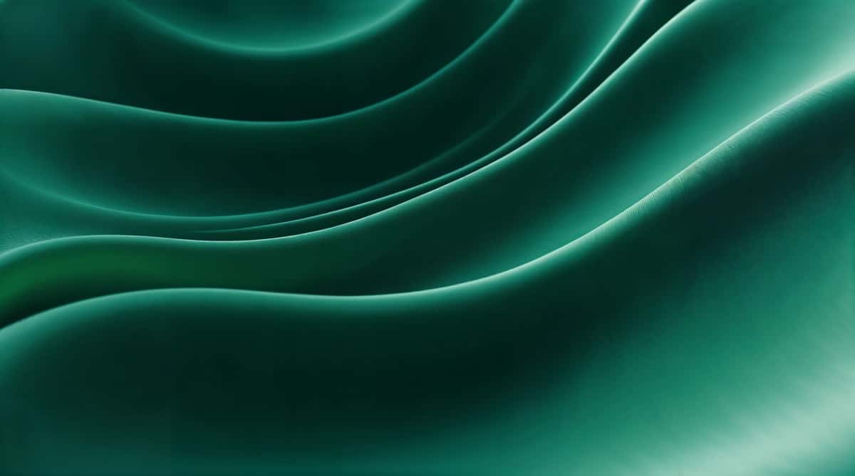 Mavhum zumrad to'lqinlar | Abstract emerald waves 1