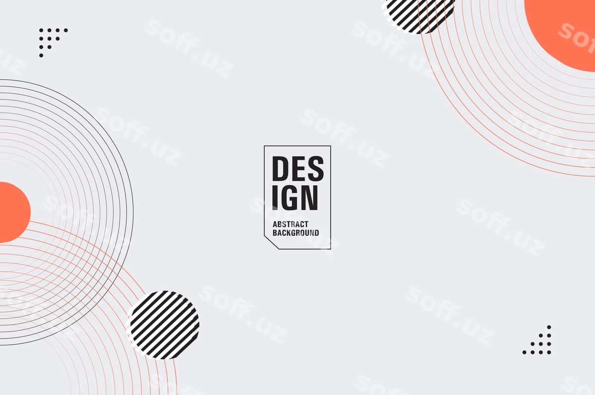 Abstrakt geometric orqa fon konsepsiyasi | Abstract geometric background concept 1