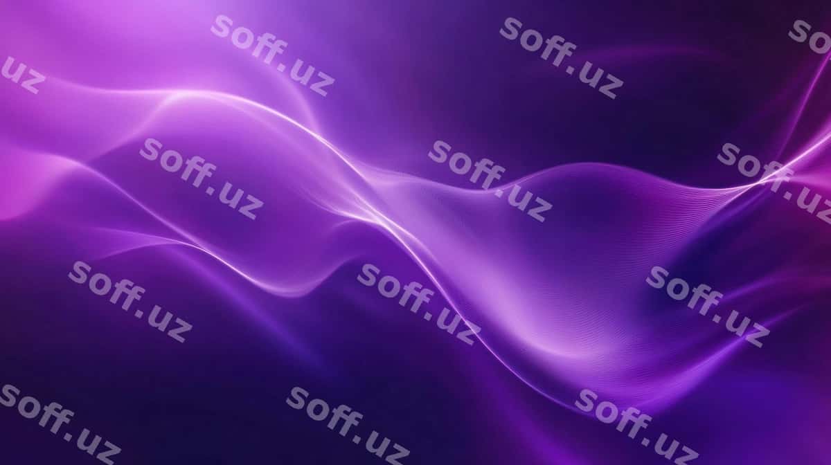 Anqari binafshe dalal | Abstract purple wave 1