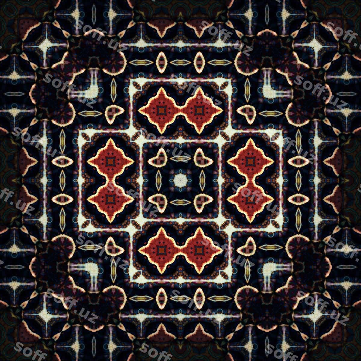 Abstrakt tekis naqsh tekstura dizayni | Abstract seamless pattern texture design 1