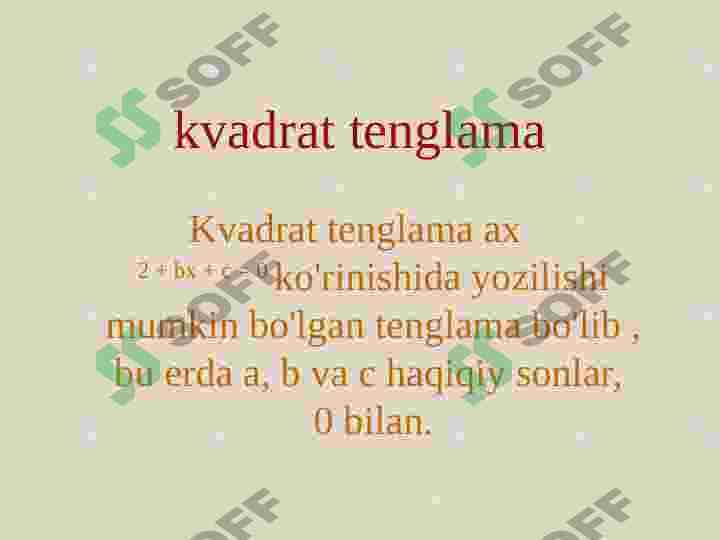 Matematika lugʻat 2
