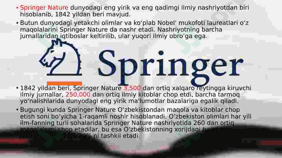 Springer - elektron kutubxona 2