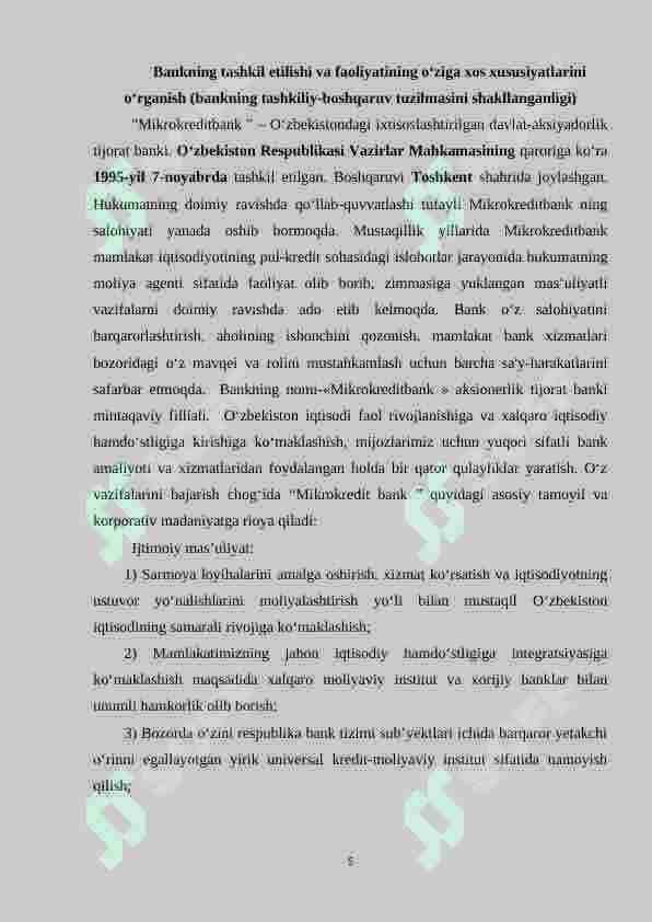 Mikrokredit Bank Amaliyot hisobot 4