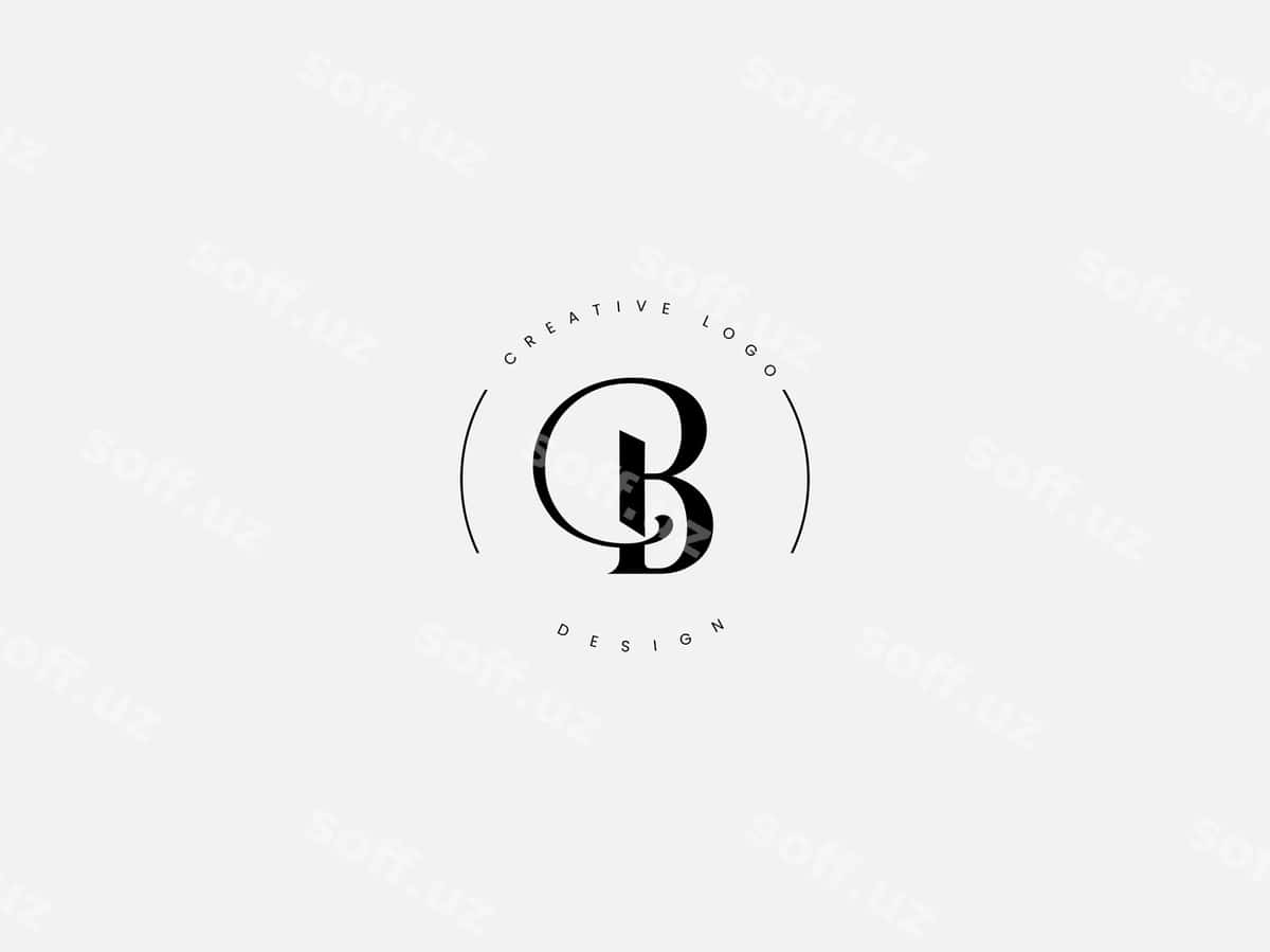 B harfi logo dizayn shabloni | B letter logo design template 1
