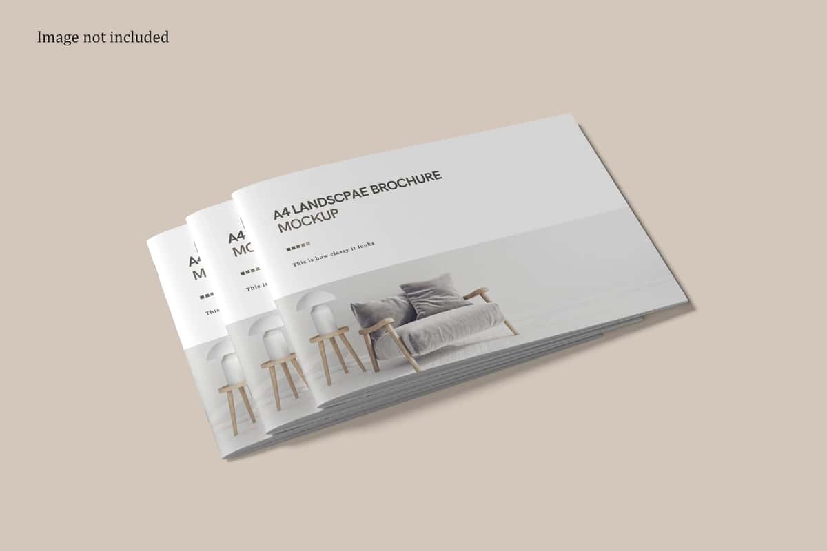 Landshaft risolalari katalogi maketlari | Landscape brochure catalog mockups 1
